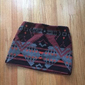 ❤️❤️The Gap Tribal print Mini skirt  Plus Sz 14